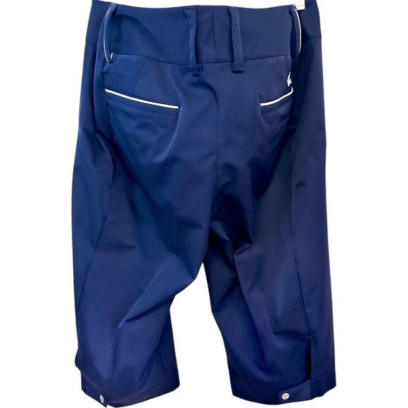 EUC Adidas Navy Blue Cropped Pants - Picture 3 of 4